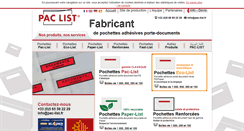 Desktop Screenshot of pac-list.com